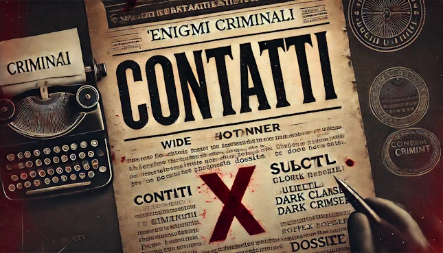 Form Contatti di Enigmi Criminali
